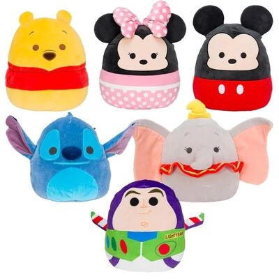 Disney World softest Squishmallows Plush Soft Pillow assortment 10inch