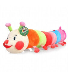 Number Caterpillar Plush Cute Baby Toys Colorful Stuffed Kids Playing Learning