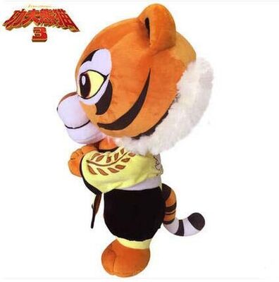 Cute Kungfu Panda 3 Tigress Cartoon Stuffed Plush Toys For Promotion Gifts