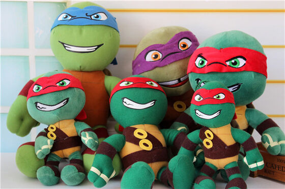 Teenage Mutant Ninja Turtles 2 Cartoon Stuffed Kids Plush Toys 12 inch