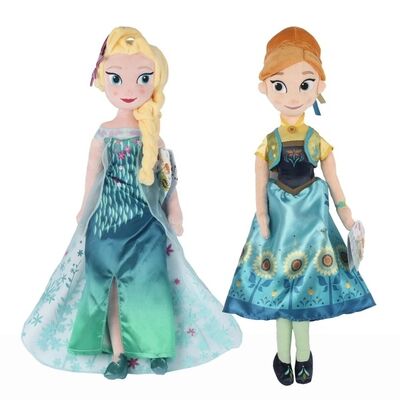 Frozen 2 Family Full Set Characters Cartoon Stuffed Plush Toys 50cm