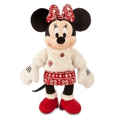 Fashion Disney Plush Toys Christmas Mickey and Minnie Mouse 40cm