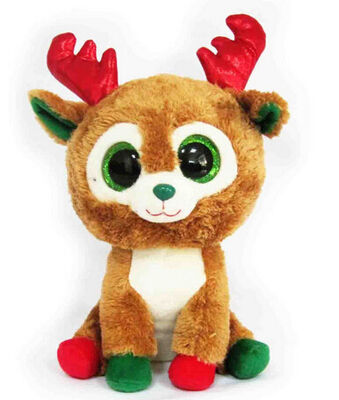8 Inch Stuffed Promotional Gifts Toys Christmas Moose Reindeer Plush Toys