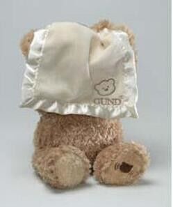 Musical 25cm Peek a Boo Bear Play Hide And Seek Cute Electronic Playing Fun