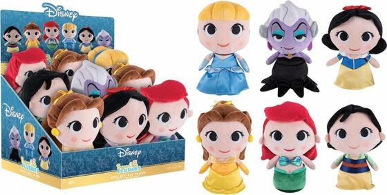 Original Disney Princess Set  Plush Toys 8inch