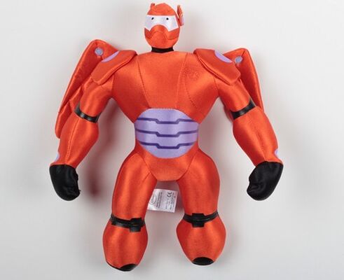 Children Cartoon Plush Toys Big Hero 6 Baymax Mech Action Figure