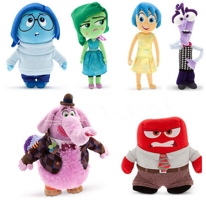 Cute Disney Inside Out Joy Soft Dolls Cartoon Plush Toys For Collection
