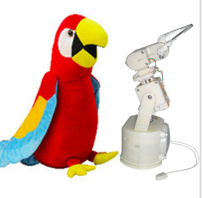 Educational Interactive Talking Plush Toys Musical Parrot For Festival
