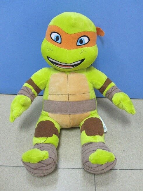 Large Yellow Teenage Mutant Ninja Turtles Cartoon Plush Toys For Collection